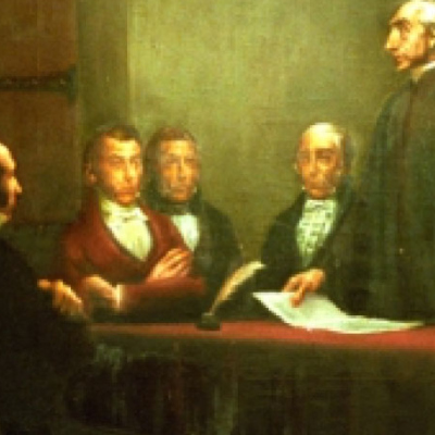 Detalle del cuadro Sala de Representantes de la Florida.