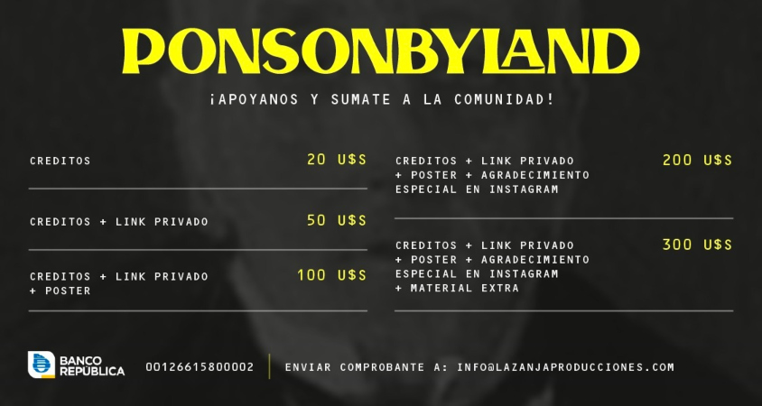 Ponsonbyland crowfounding