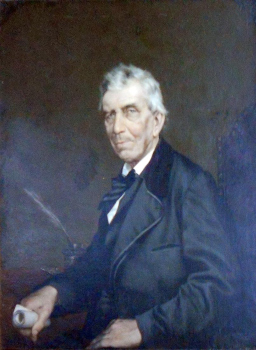 Juan Manuel Besnes e Irigoyen, retrato al óleo de Juan Manuel Blanes. Museo de Artes Visuales.