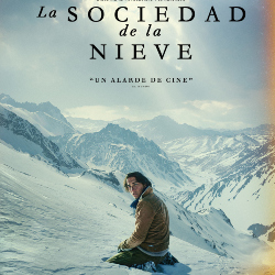 Cartel de Netflix. La Sociedad de la Nieve.