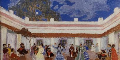 "Pericón", de Pedro Figari.