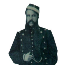 Teniente Coronel Juan María Braga. Foto: Biblioteca Nacional.